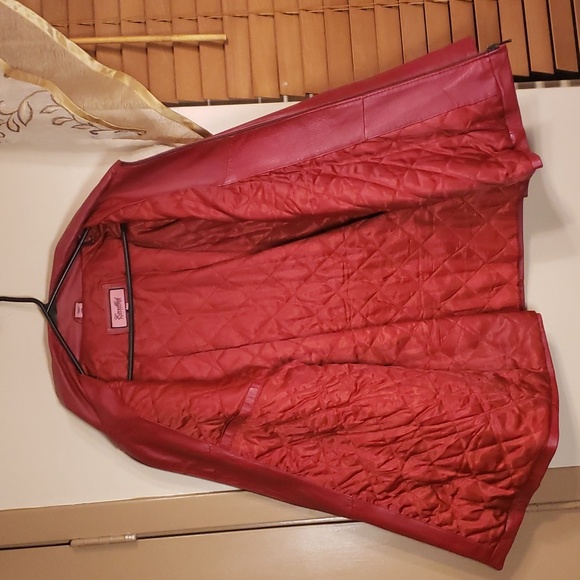 Plus Size Leather Jacket - Picture 5 of 8